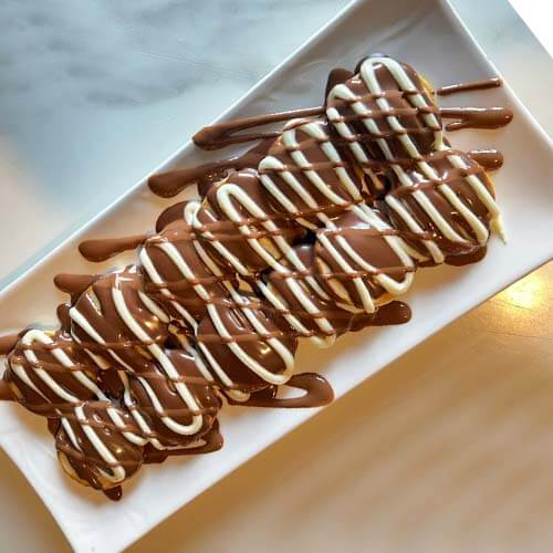MINI PANCAKE NUTELLA 